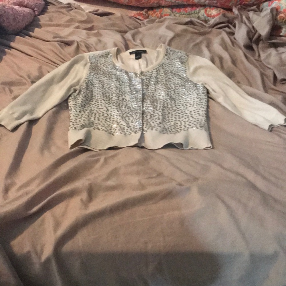 White House/ black market cardigan